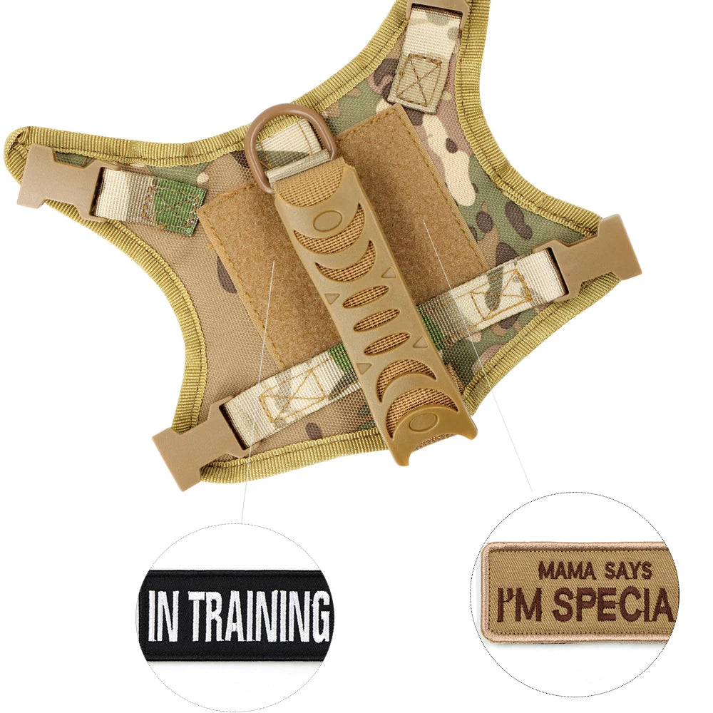 Tactical Cat Harness β Adjustable Military Vest for Cats & Small Dogs | Escape-Proof, Padded & Training Control Handle All orders ship fast from our USA warehouse πΊπΈ (3-7 days)