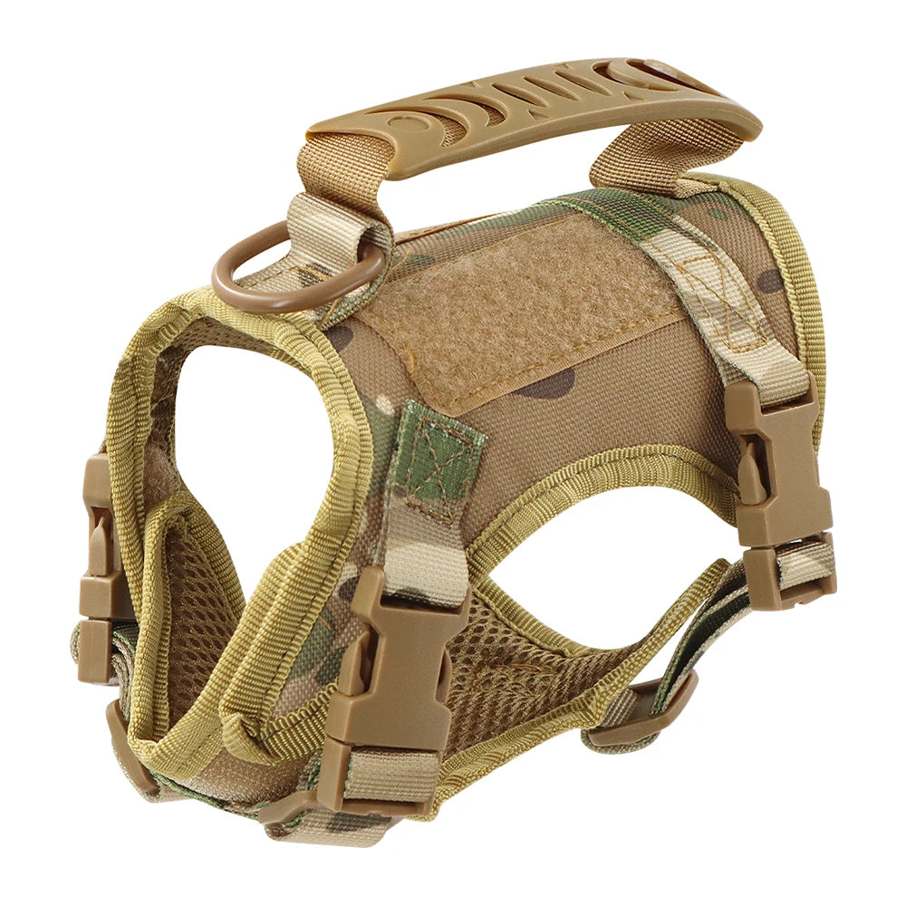 Tactical Cat Harness β Adjustable Military Vest for Cats & Small Dogs | Escape-Proof, Padded & Training Control Handle All orders ship fast from our USA warehouse πΊπΈ (3-7 days)