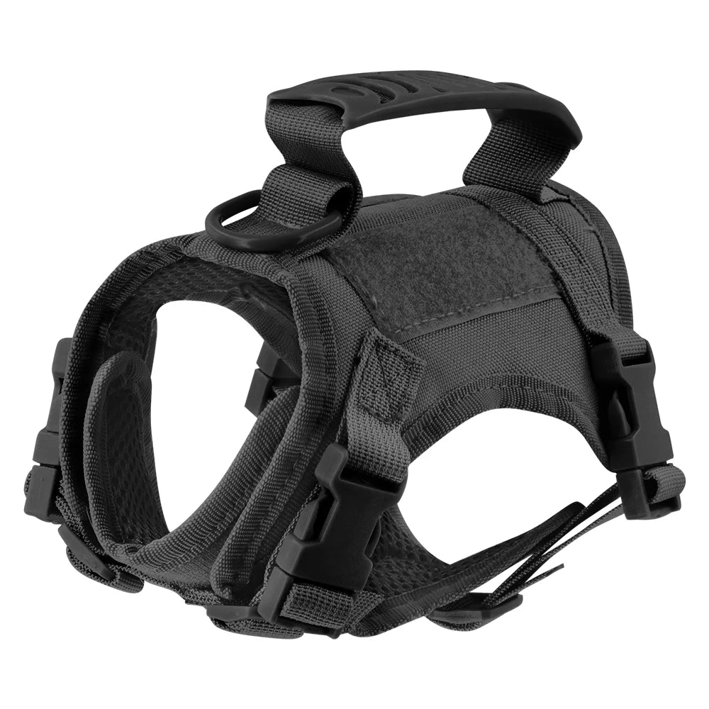 Tactical Cat Harness β Adjustable Military Vest for Cats & Small Dogs | Escape-Proof, Padded & Training Control Handle All orders ship fast from our USA warehouse πΊπΈ (3-7 days)