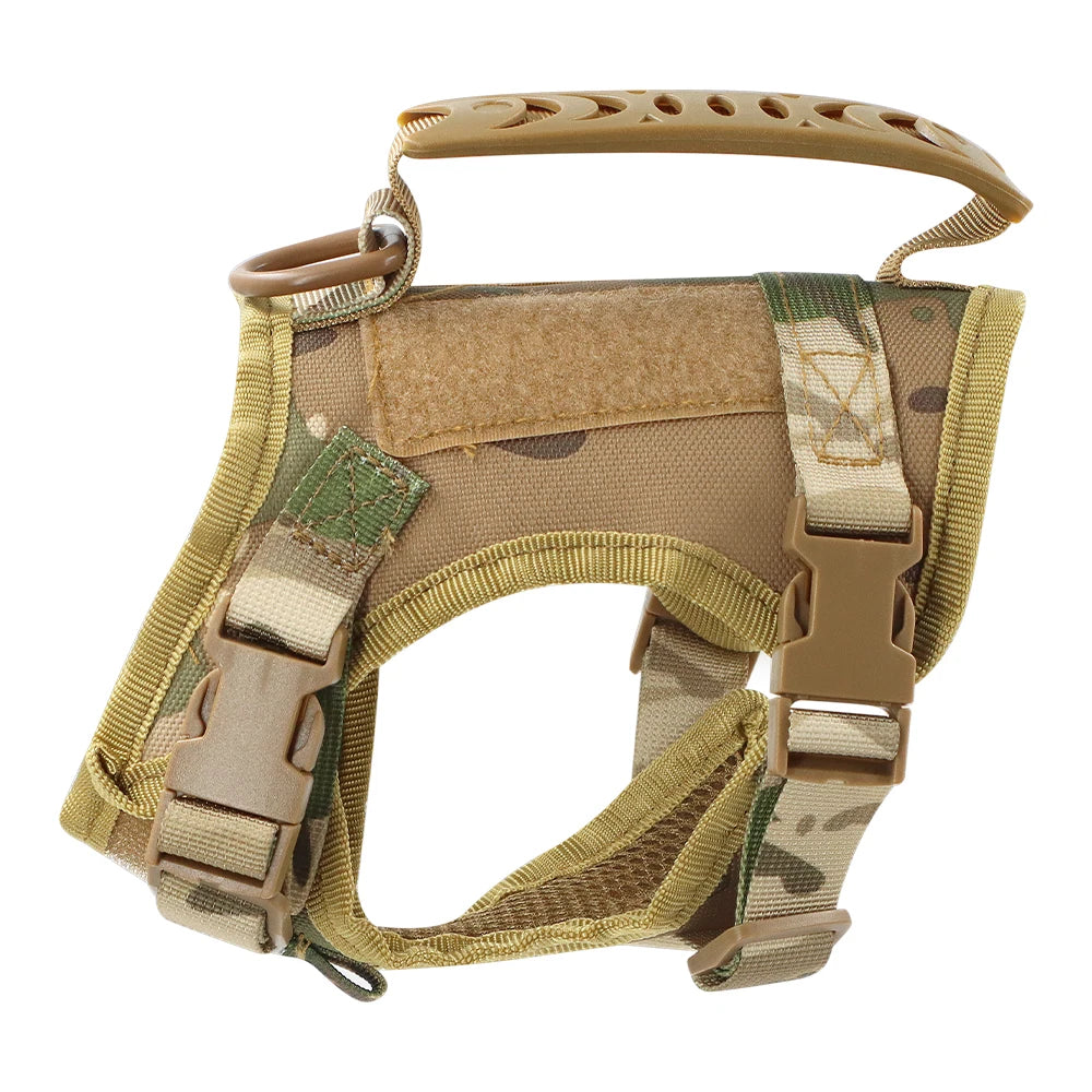 Tactical Cat Harness β Adjustable Military Vest for Cats & Small Dogs | Escape-Proof, Padded & Training Control Handle All orders ship fast from our USA warehouse πΊπΈ (3-7 days)