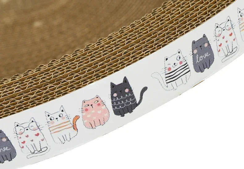 Cat Interactive Toy Rascador Para Gatos Cat Scratching Board Cat Scratcher Corrugated Cardboard Claw Grinding Cat Bed Nest