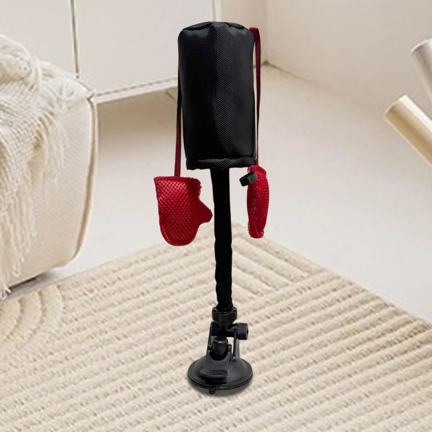 Kitten Play Toy Cat Boxing Bag Interactive Toy With Suction Cup Pet Teasing Interactive Play Train Activity For Balcony Garden