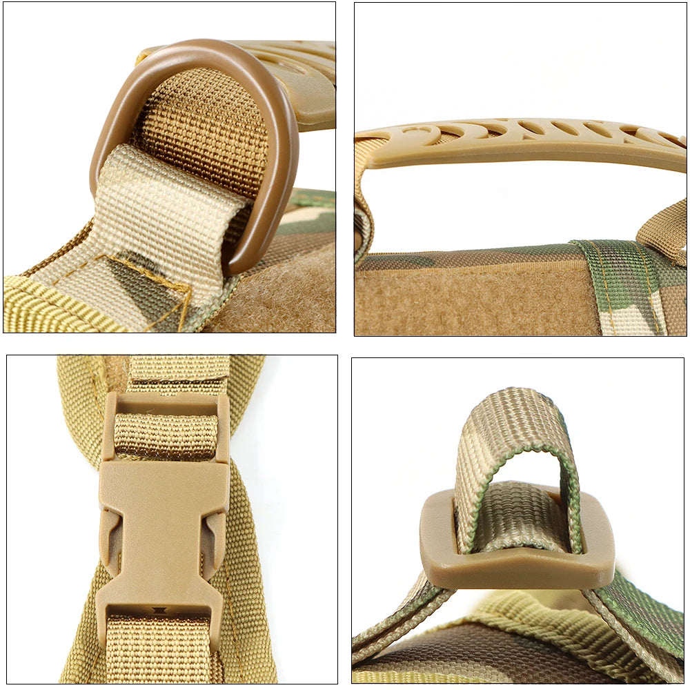 Tactical Cat Harness – Adjustable Military Vest for Cats & Small Dogs | Escape-Proof, Padded & Training Control Handle All orders ship fast from our USA warehouse 🇺🇸 (3-7 days)